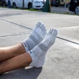  Tất Xỏ Ngón Chạy Bộ Injinji RUN Lightweight No Show - Gray 