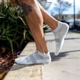  Tất Xỏ Ngón Chạy Bộ Injinji RUN Lightweight No Show - Gray 