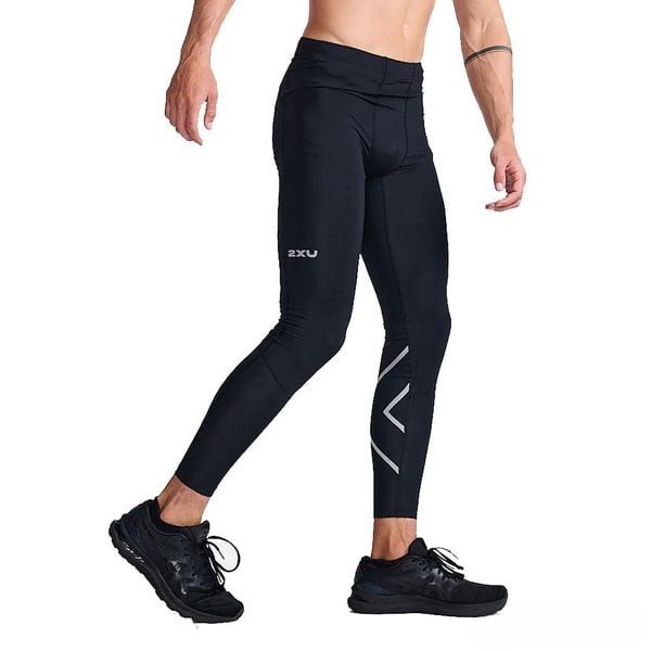 Quần Bó Cơ Nam 2XU Aero Compression Tights - BLK/SRF