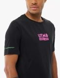  Áo Chạy Bộ Nam Compressport Training SS Tshirt M UTMB 2026 - Black 