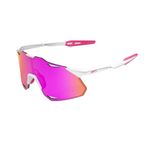  Kính 100% HYPERCRAFT XS Matte White/Pink - HiPER Vital Pink Mirror Lens 