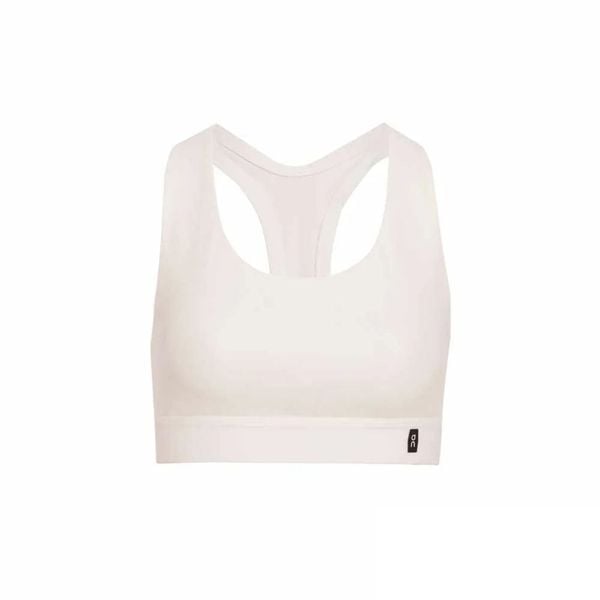 Áo Bra Chạy Bộ Nữ ON Women's Pace Bra - Undyed-White/Black