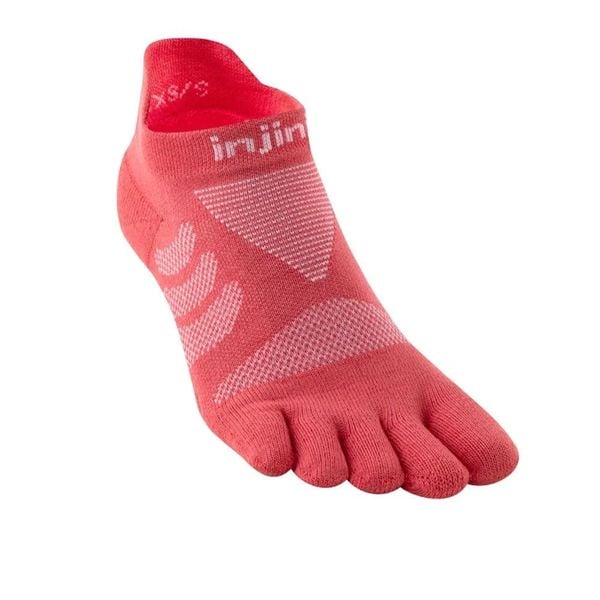 Tất Xỏ Ngón Chạy Đường Dài Injinji Women Ultra Run No Show - Coral