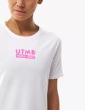  Áo Chạy Bộ Nữ Compressport Training SS Tshirt W UTMB 2026 - WHITE 