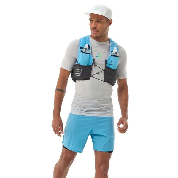 Áo Vest Chạy Địa Hình Compressport UltRun Evo 10 Pack - Norse Blue
