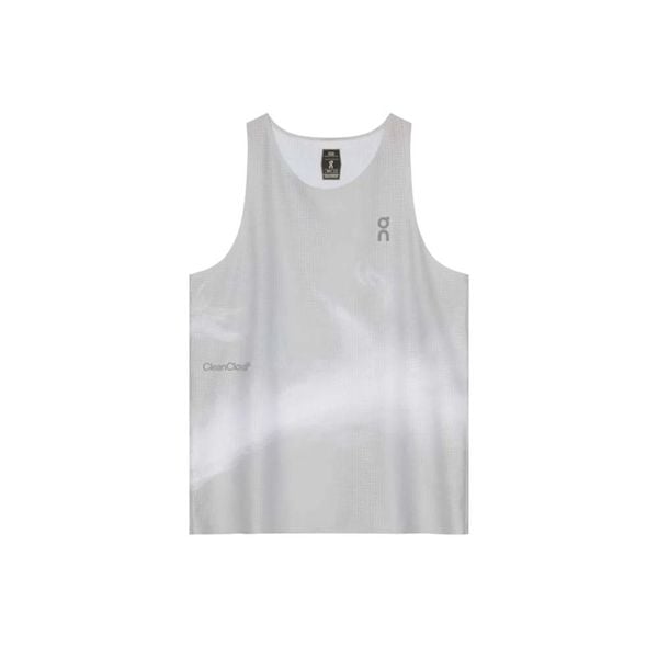 Áo Chạy Bộ Nam On Running Men's Pace Tank - Glacier/White