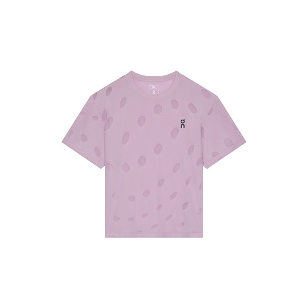  Áo Chạy Bộ Nữ On Running Women's Zero-T Breathe - Foxglove 