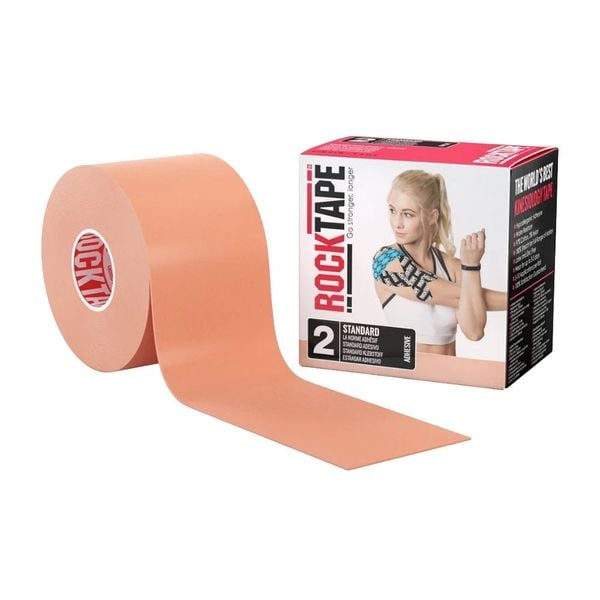 Băng Dán Cơ Thể Thao ROCKTAPE STD Tape 5cm x 5m - Beige