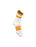  Tất Chạy Bộ Compresspot Pro Racing Socks v4.0 Ultralight Run High - WHITE/SUNFLOWER 
