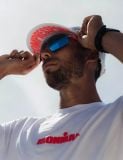  Mũ Chạy Bộ Compressport Pro Racing Cap IRONMAN 2026 - White/Neon Red 