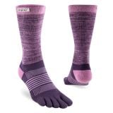  Tất Xỏ Ngón Chạy Địa Hình Injinji Women TRAIL Midweight Crew - Lilac 
