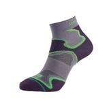 Tất chạy bộ 2 lớp 1000 Mile Fusion Anklet Double Layer - Black/Green 