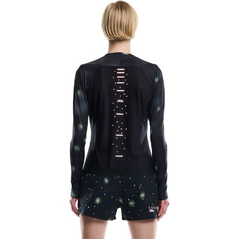 Áo Chạy Bộ Nữ On Running Women's Performance Long-T Lumos - Black
