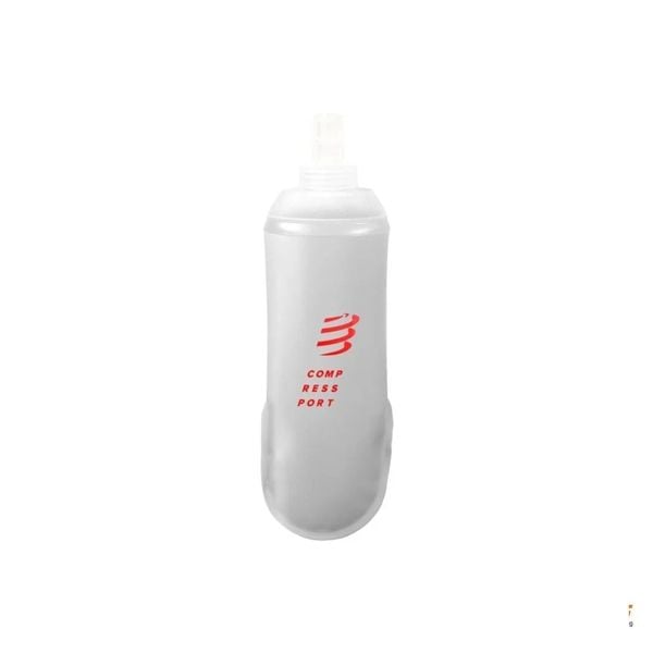 Bình Nước Mềm Compressport Ergoflask 500ml-Clear