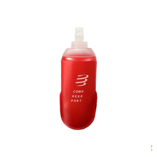 Bình Nước Mềm Compressport Ergoflask 300ml-Red
