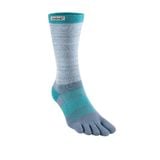  Tất Xỏ Ngón Chạy Địa Hình Injinji Women TRAIL Midweight Crew - Aqua 