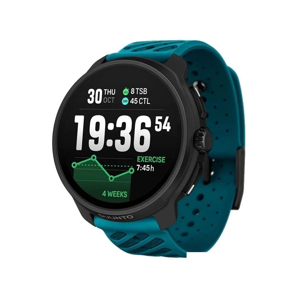  Đồng Hồ Thể Thao GPS Suunto Race 2 Stainless Steel - Wave Blue 