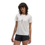  Áo Thun Nữ Hoka Everyrun Short-Sleeve Joy Printed - WHTM 