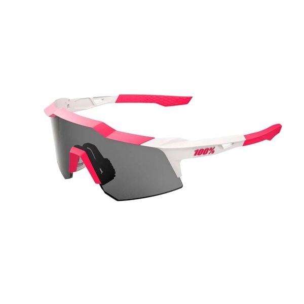 Kính 100% Speedcraft - Puddy Pink White - Smoke