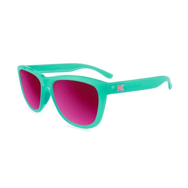 Kính Chạy Bộ Knockaround Premiums Sport - Aquamarine/Fuchsia