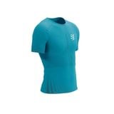  Áo Chạy Bộ Nam Compressport Racing SS Tshirt -MOSAIC BLUE/MAGNET 
