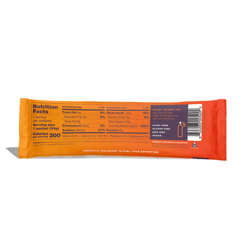 Bột Tailwind Endurance Fuel 2 Servings - Mandarin Orange (Caffeinated)