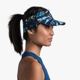  Mũ chạy bộ nửa đầu BUFF Pack Run Visor IPE Navy 