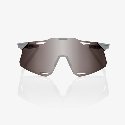 Kính 100% HYPERCRAFT® Matte Stone Grey HiPER - Silver Mirror Lens
