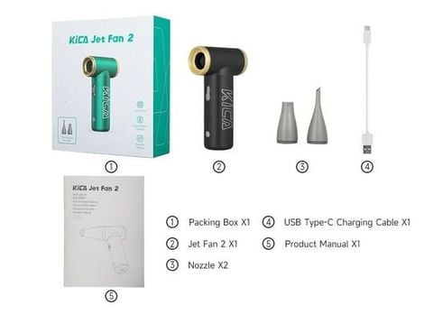 Máy Thổi Khí Nén KiCA Jet Fan 2 - Green