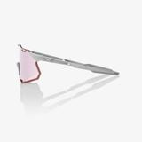  Kính 100% Hypercraft XS -Matte Stone Grey-HiPER® Crimson Silver Mirror 