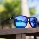  Kính Thể Thao KnockAround Fast Lanes - Matte Black/Moonshine 