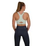  Áo Bra Chạy Bộ 2XU Motion Racerback Crop Bra - MIN/WHT 