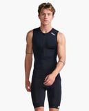  Áo Ba Môn Phối Hợp Triathlon 2XU Core Tri Tank - BLK/WHT 