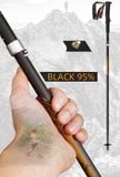  Gậy Chạy Địa Hình Pioneer Carbon C4 - Đen 