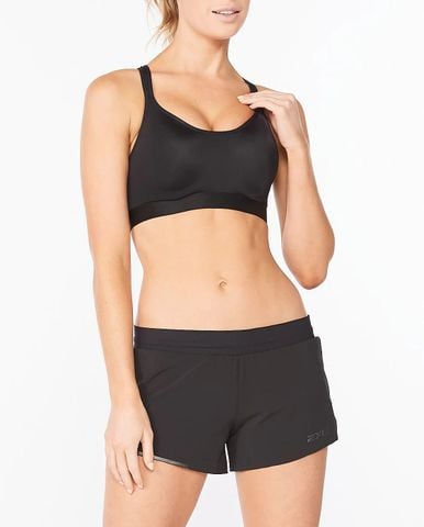 Áo Bra Chạy Bộ 2XU Light Speed High Impact Bra - Black