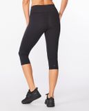  Quần Bó Cơ 2XU Force Mid-Rise Comp 3/4 Tight - Black/Nero 