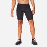  Quần Bó Cơ Nam 2XU Core Compression Shorts - Black/Silver 