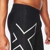  Quần Dài Bó Cơ Nam 2Xu Core Compression - BLK/SIL 