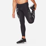  Quần Dài Bó Cơ Nam 2Xu Core Compression - BLK/SIL 