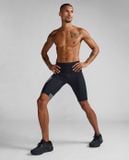 Quần Bó Cơ Nam 2XU Light Speed React Compression Shorts - BLK/WRF 