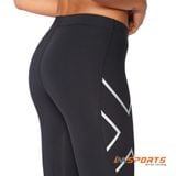  Quần Bó Cơ 2XU Core Compression Tights - Black/SIL 
