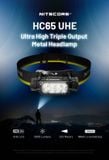  Đèn Đội Đầu Chạy Địa Hình Nitecore HC65 UHE 2000 lumen - Black 
