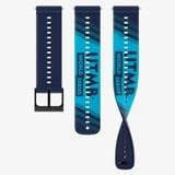  Dây Đồng Hồ Suunto 22mm Athletic 6 Silicone Strap UTMB World Series Navy Blue S+M 