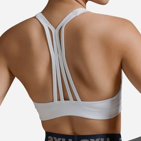 Áo Bra Chạy Bộ Nữ 2XU Form Strappy - White