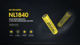  Pin Sạc Nitecore NL1840 Dung Lượng 4000mAh (Pin 18650) 