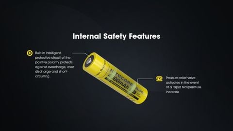 Pin Sạc Nitecore NL1840 Dung Lượng 4000mAh (Pin 18650)