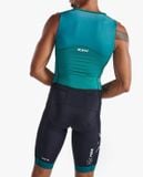  Bộ Quần Áo Ba Môn Nam 2XU Light Speed Front Zip Trisuit - Forest Green/Raft 