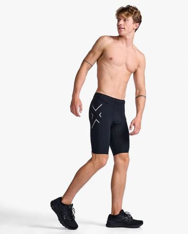 Quần Bó Cơ Nam 2XU Aero Compression Short - BLK/SRF