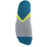  Tất Chạy Bộ 1000 Mile Activ QTR Repreve - Silver/Fluo /Teal 