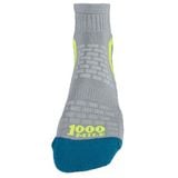  Tất Chạy Bộ 1000 Mile Activ QTR Repreve - Silver/Fluo /Teal 